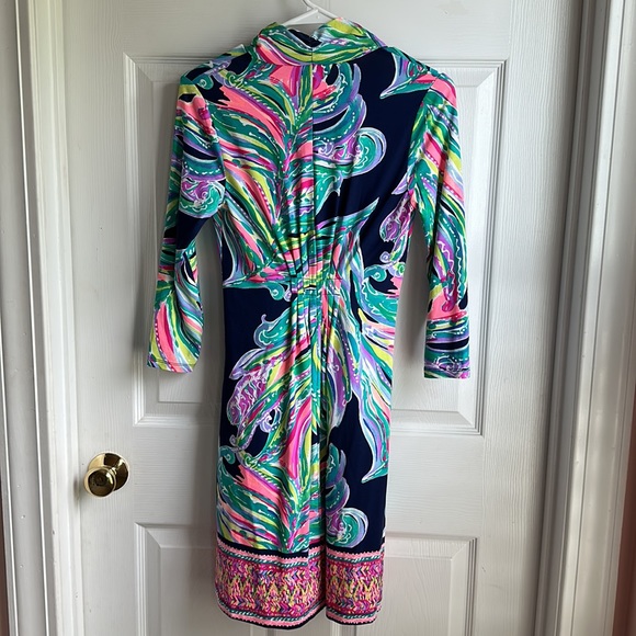 NWT Lilly Pulitzer Margate dress Don’t Leave Me Hanging - Picture 5 of 7